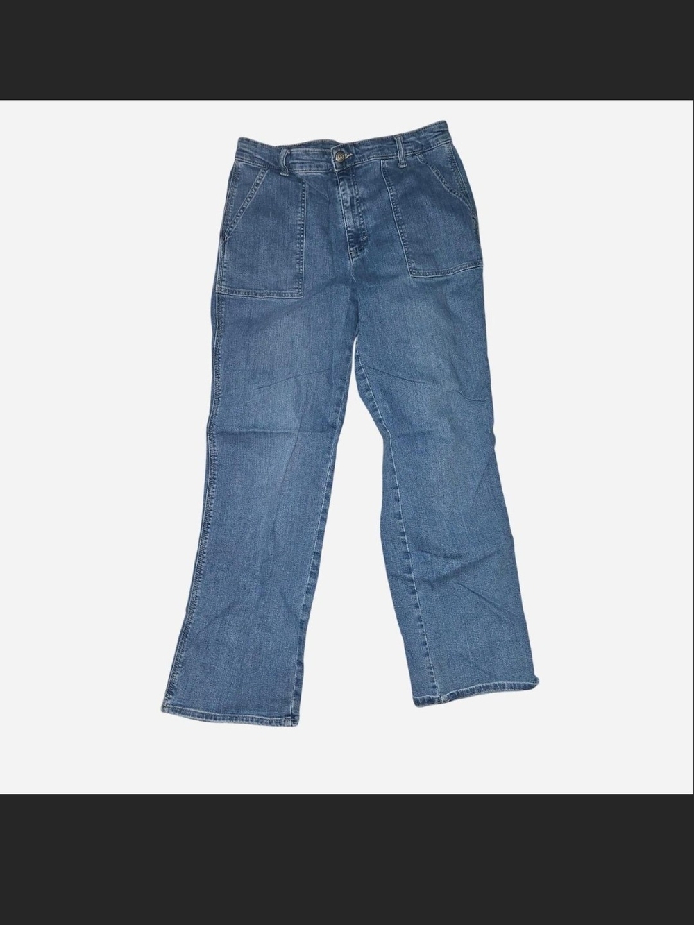 Lee Women's Blue Wide Leg Jeans